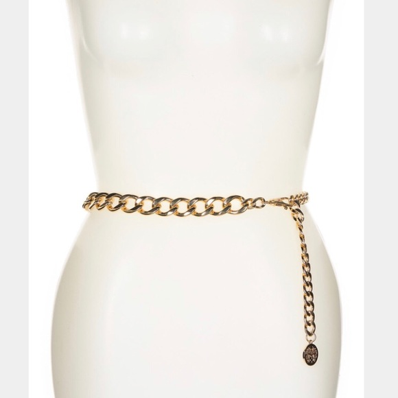 Vince Camuto! Gold chain belt! Size S/M - Picture 2 of 4